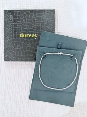 Dorsey Rivière Tennis Necklace - 16.5”